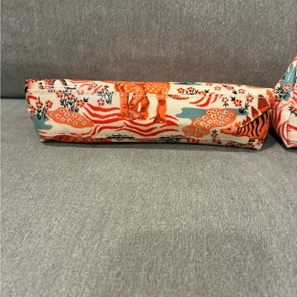 Cath Kidston Orange Animal-Print Cosmetic Bags - Picture 4 of 8